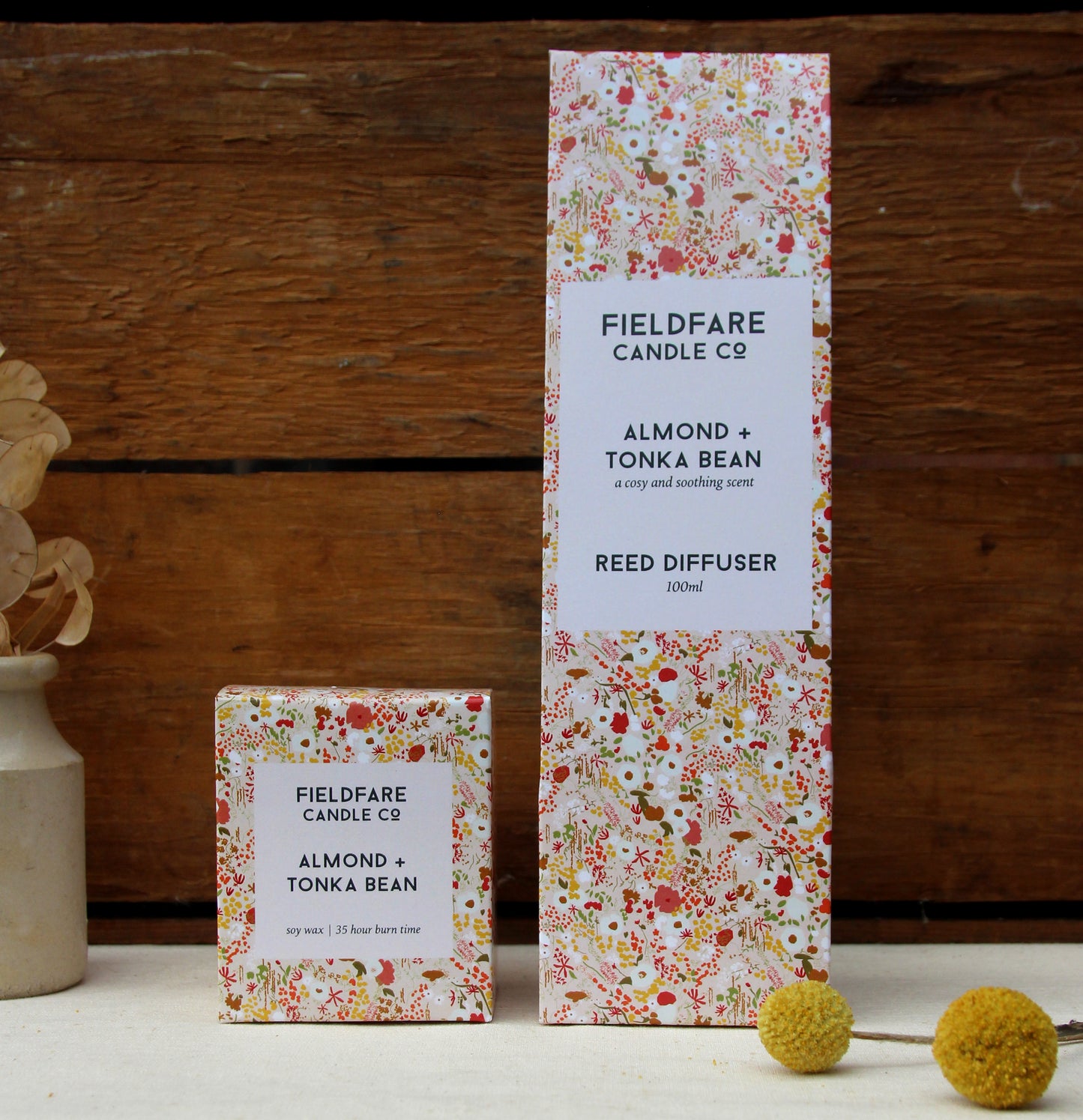 Almond + Tonka Bean Reed Diffuser