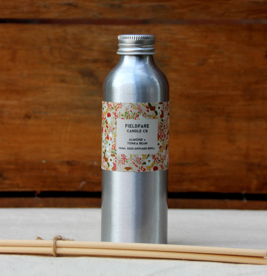 Almond + Tonka Bean Reed Diffuser Refill
