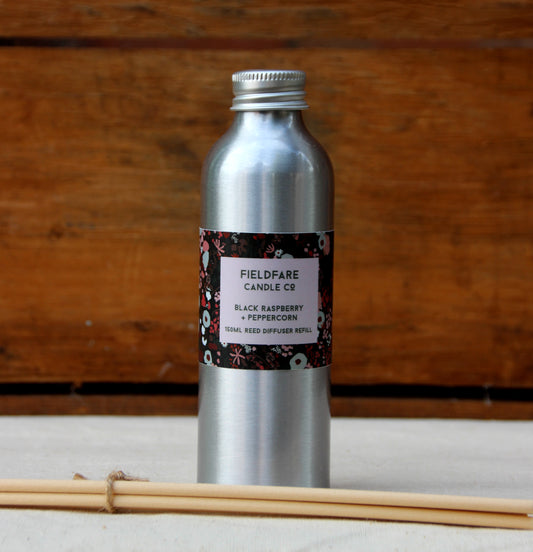Black Raspberry + Peppercorn Reed Diffuser Refill