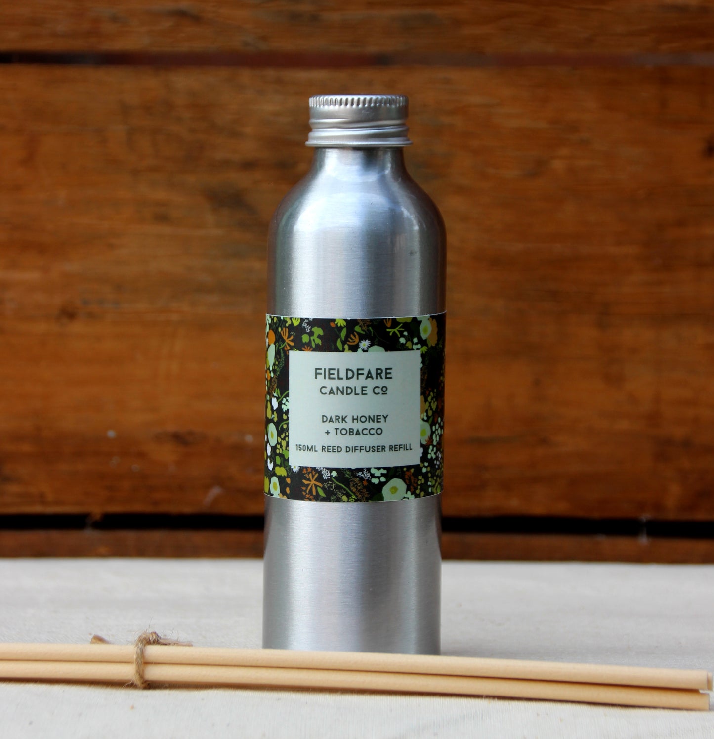 Dark Honey + Tobacco Reed Diffuser Refill