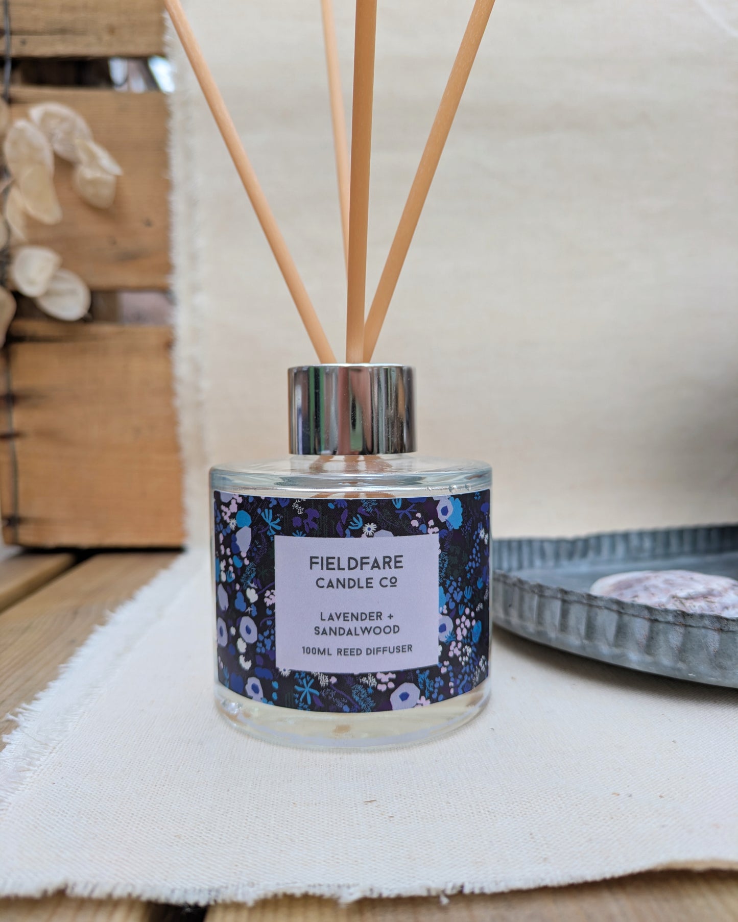 Lavender + Sandalwood Reed Diffuser
