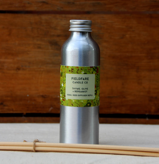 Thyme, Olive + Bergamot Reed Diffuser Refill
