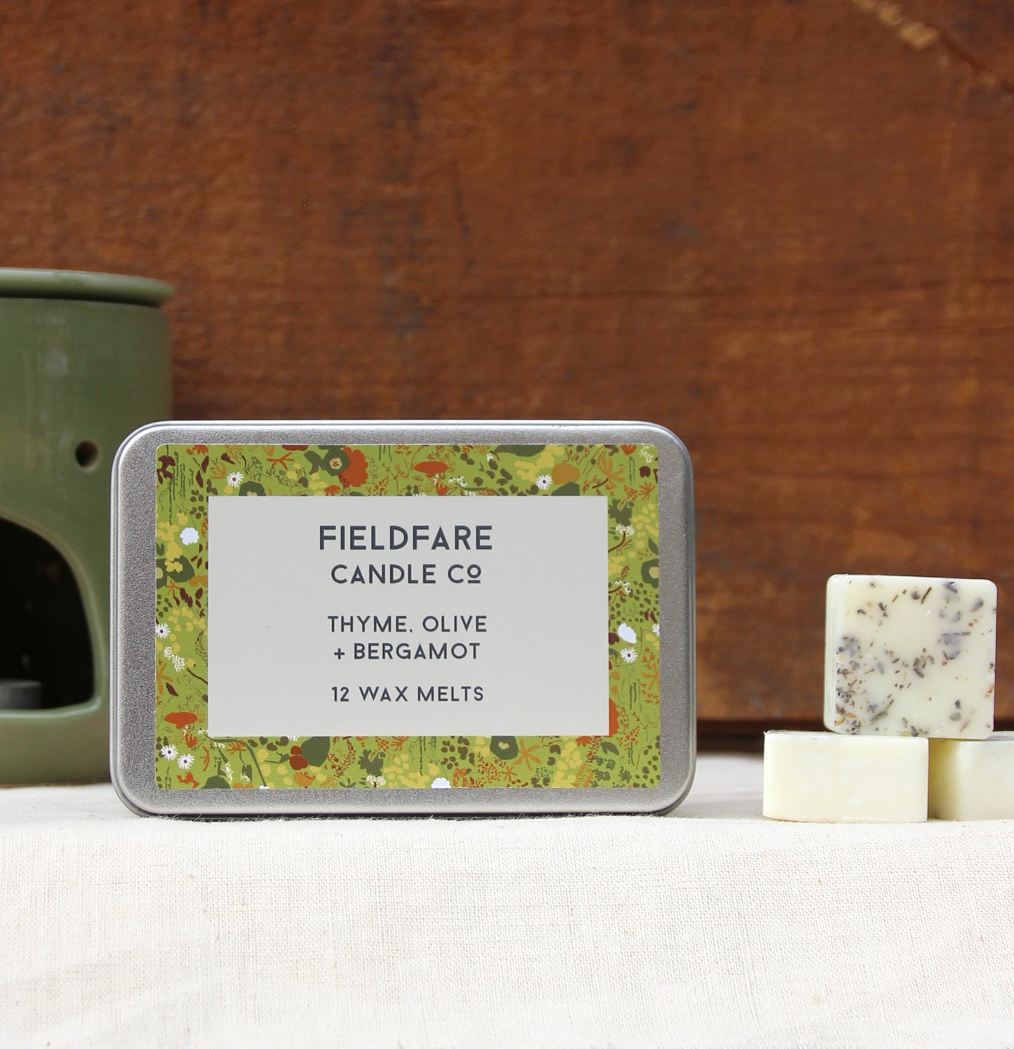 Thyme, Olive + Bergamot Wax Melts