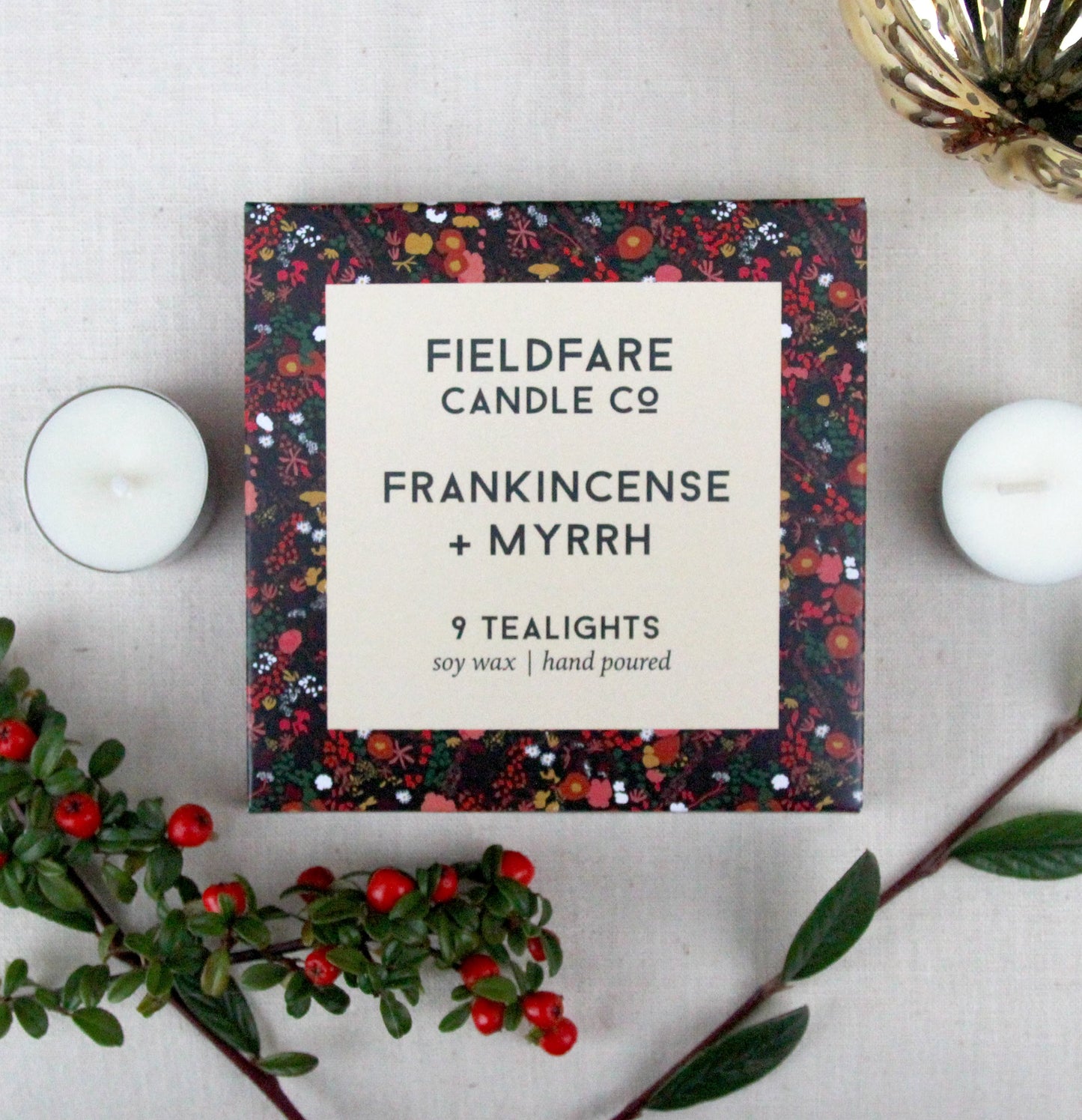 Frankincense + Myrrh Tealights