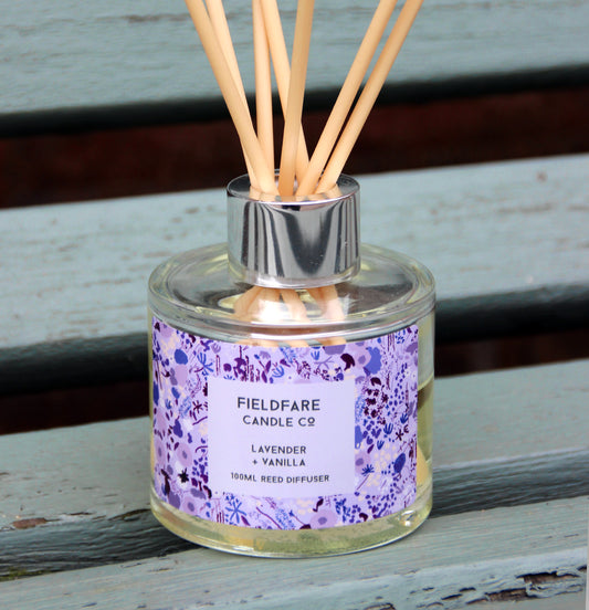 Lavender + Vanilla Reed Diffuser