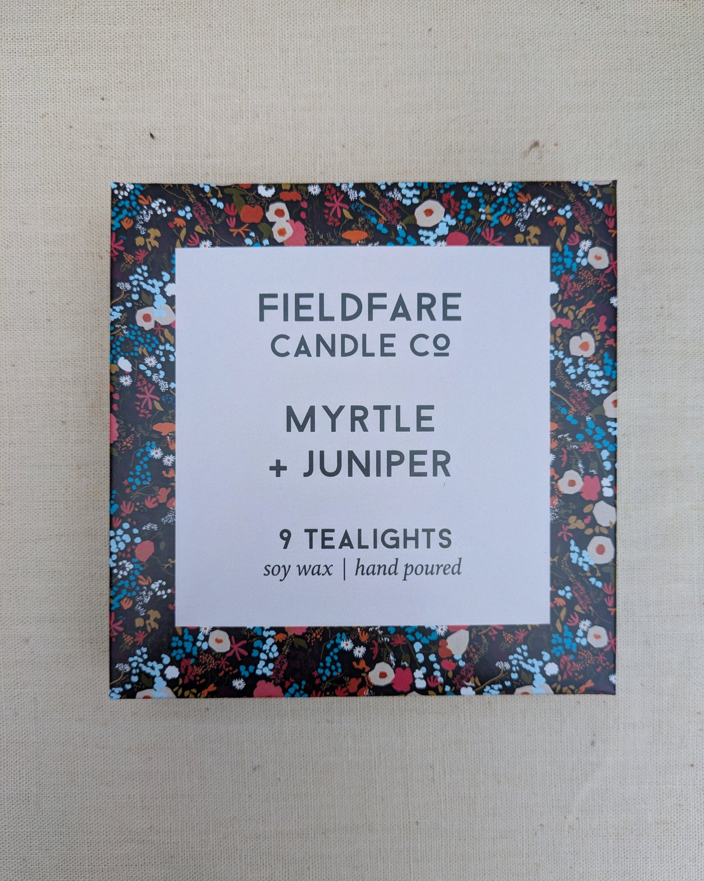 Myrtle + Juniper Tealights