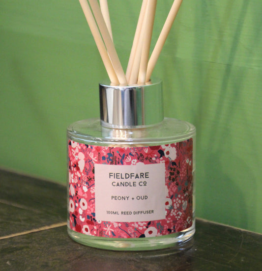 Peony + Oud Reed Diffuser