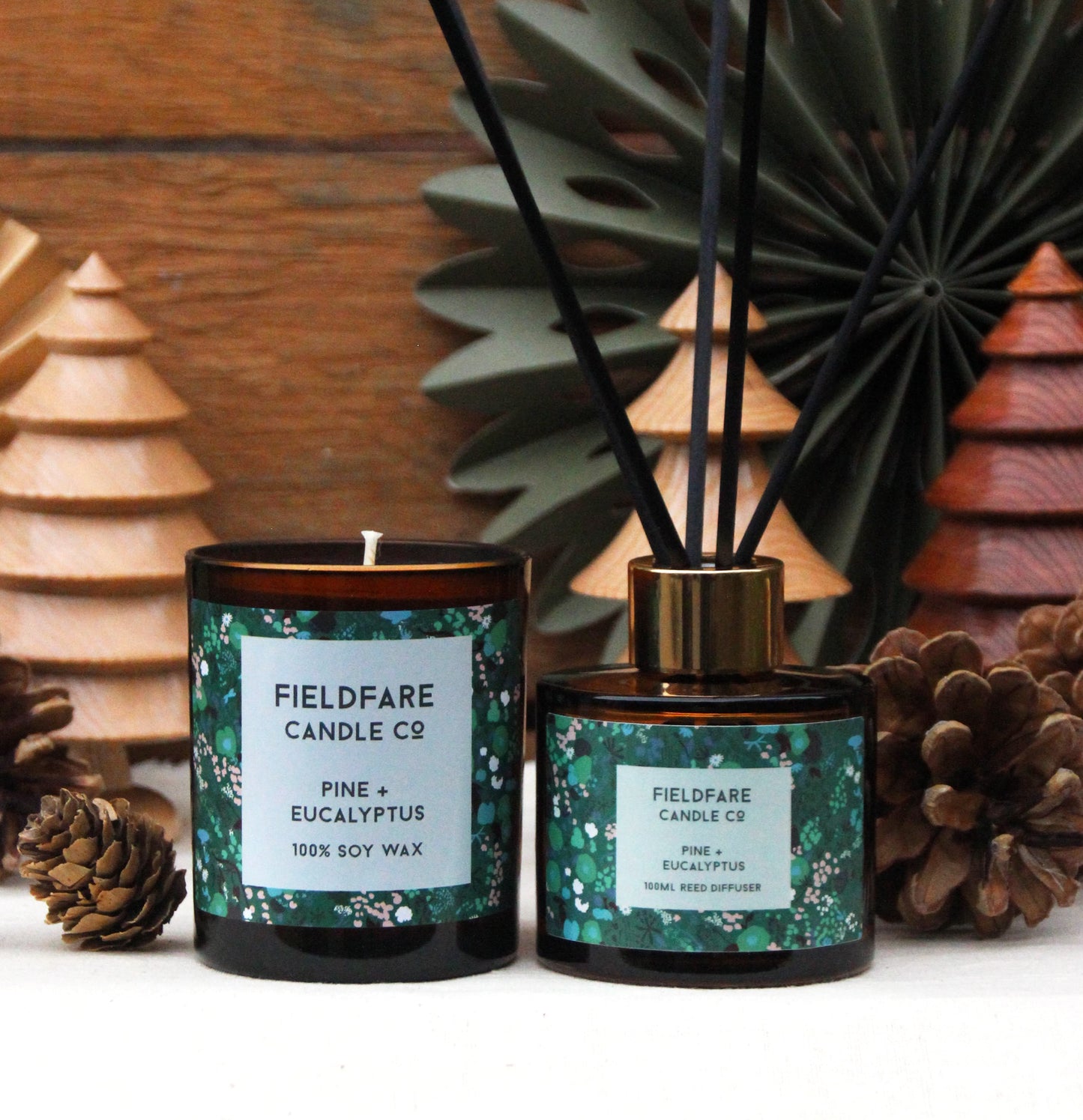 Pine + Eucalyptus Soy Wax Candle