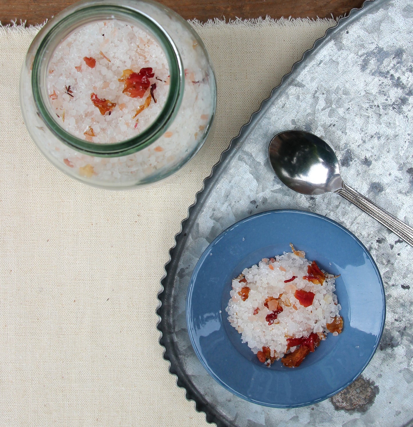 Rose and Geranium Bath Salts